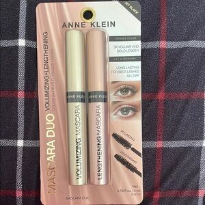 Anne Klein Volumizing and Lengthening Mascara Duo - Jet Black
